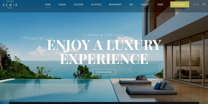 xây dựng website quảng bá khách sạn