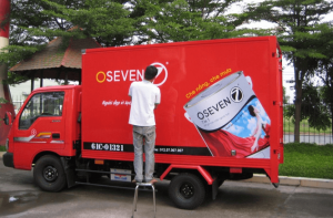 Đơn vị dán quảng cáo xe ô tô - xe tải