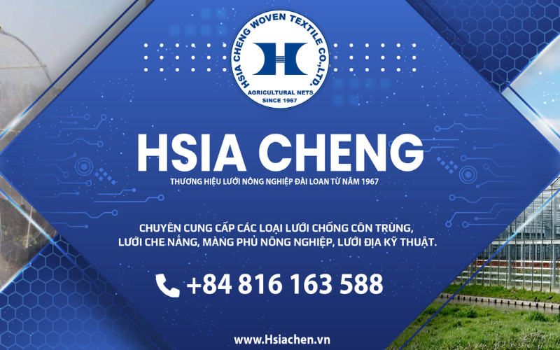 Công ty sản xuất lưới nông nghiệp Đài Loan Hsia Cheng (Apon)