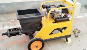 Chi tiết về máy phun vữa trát tường