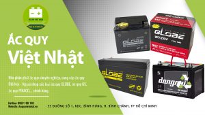 Ắc quy Việt Nhật - Địa chỉ cung cấp bình ắc quy cho xe ô tô, xe máy hàng đầu Việt Nam