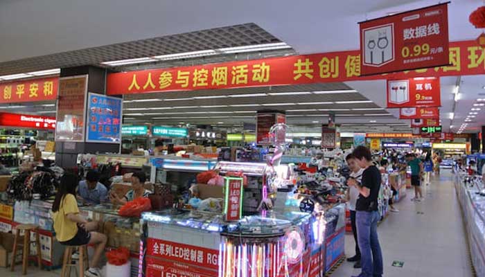 Nhập từ các chợ điện tử Trung Quốc