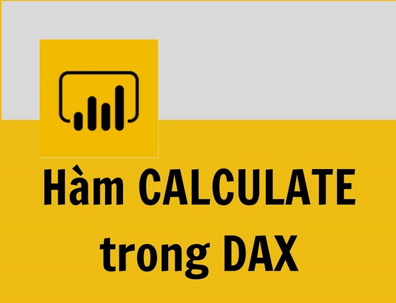 hàm calculate trong dax