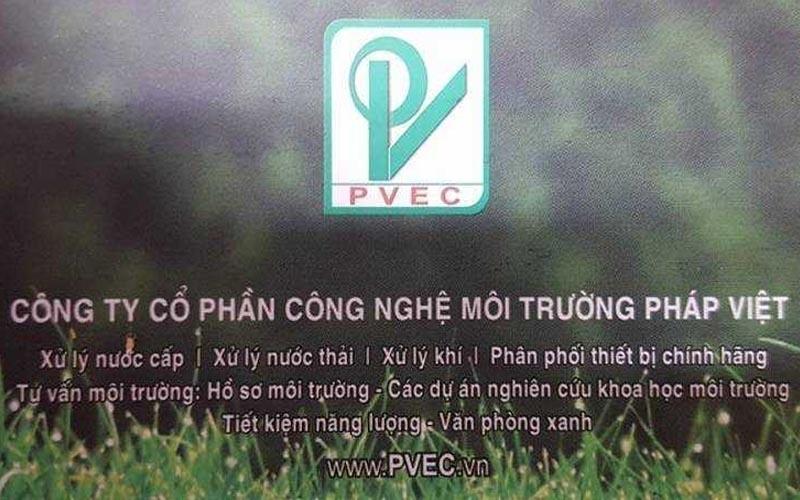 dịch vụ tư vấn môi trườn PVEC