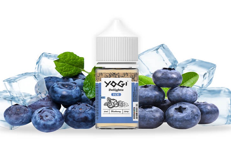 tinh dầu Blueberry Ice ( Việt Quất Lạnh ) - Yogi Delights Salt Nic