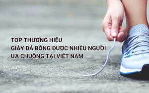 top thương hiệu giày đá bóng