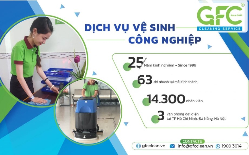 Dịch vụ vệ sinh GFC Clean